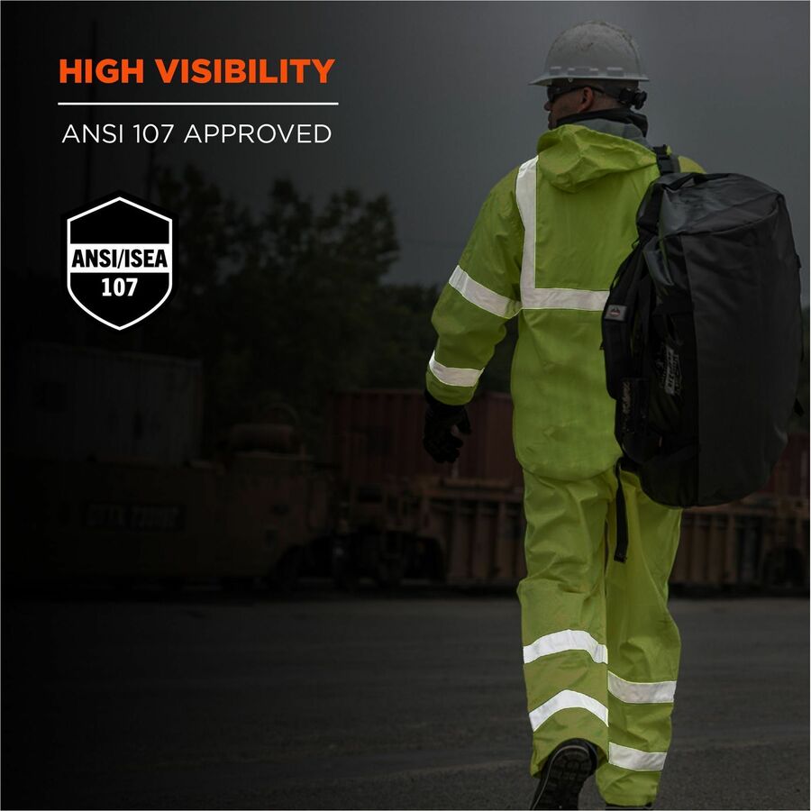 Ergodyne GloWear 8376K Hi-Vis Rain Suit Kits - Alternate-Image2
