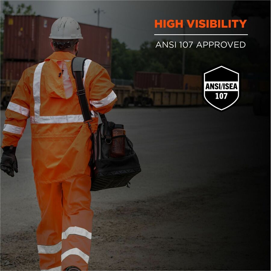 Ergodyne GloWear 8376K Hi-Vis Rain Suit Kits - Alternate-Image2