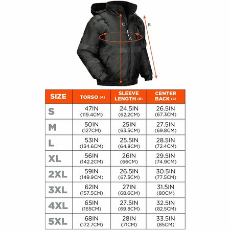 Ergodyne GloWear 8377 Thermal Bomber Hi-Vis Jacket - Alternate-Image5