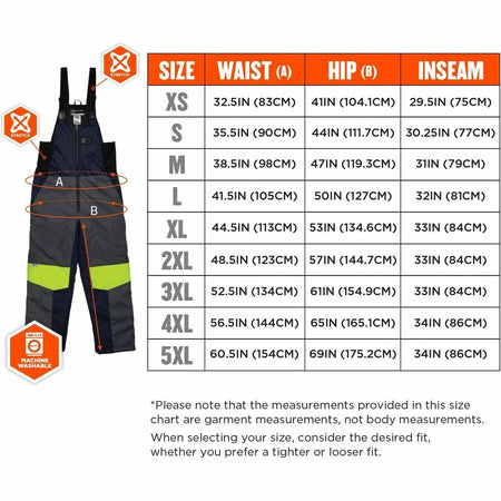 Ergodyne Insulated Freezer Bib Overalls - Alternate-Image6