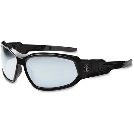 Ergodyne Loki Safety Glasses: UV Protection Black Durable & Comfortable - Protective Gear