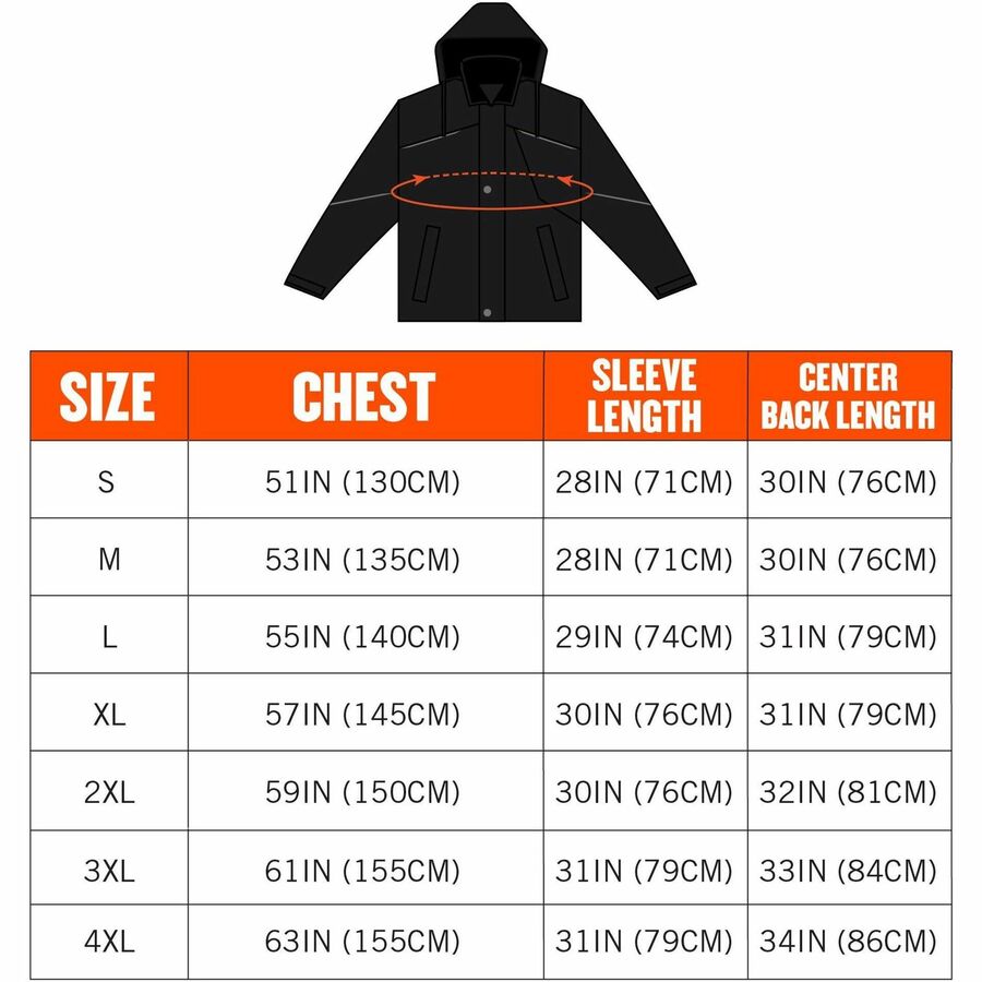 Ergodyne N-Ferno 6467 Winter Work Jackets - Alternate-Image6
