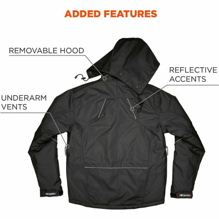 Ergodyne N-Ferno 6467 Winter Work Jackets - Alternate-Image5