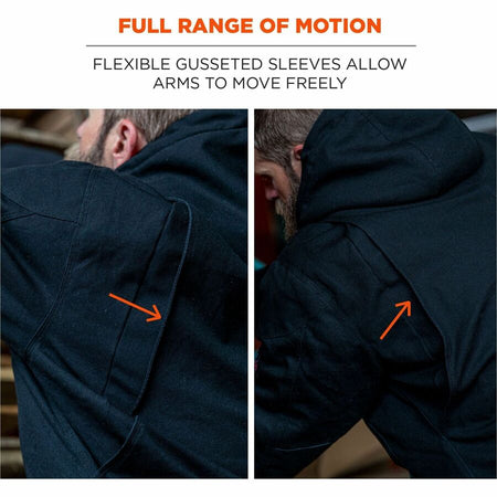 Ergodyne N-Ferno 6468 Heavy-Duty Canvas Jackets - Alternate-Image3