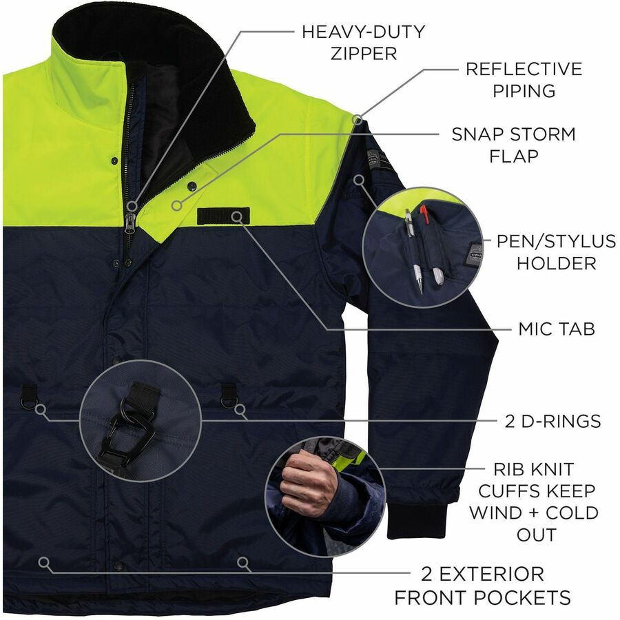 Ergodyne N-Ferno 6476 Insulated Freezer Jacket - Alternate-Image4