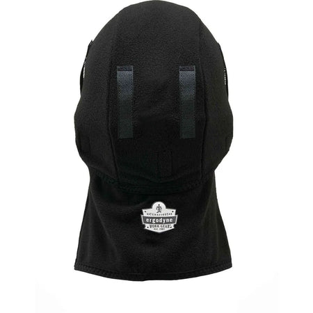 Ergodyne N-Ferno 6827 Balaclava Face Mask: 2-Piece Fleece/Neoprene Black - Multipurpose Masks