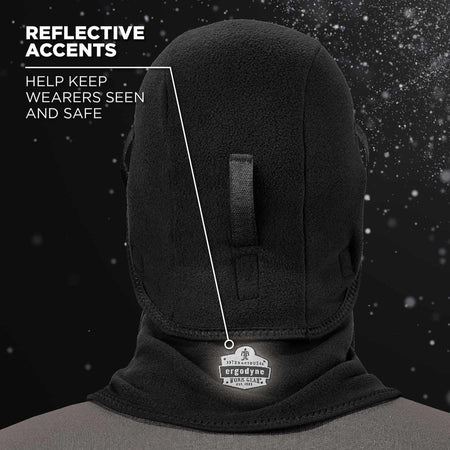 Ergodyne N-Ferno 6827 Balaclava Face Mask - 2-Piece, Fleece/Neoprene - Alternate-Image9