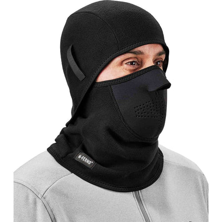 Ergodyne N-Ferno 6827 Balaclava Face Mask - 2-Piece, Fleece/Neoprene - Alternate-Image5