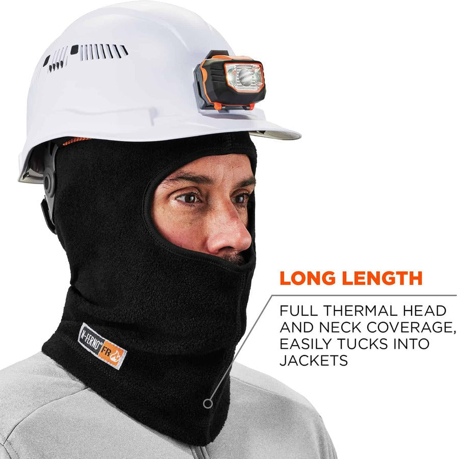 Ergodyne N-Ferno 6828 FR Balaclava Face Mask - Modacrylic Blend, FR Fleece - Alternate-Image9
