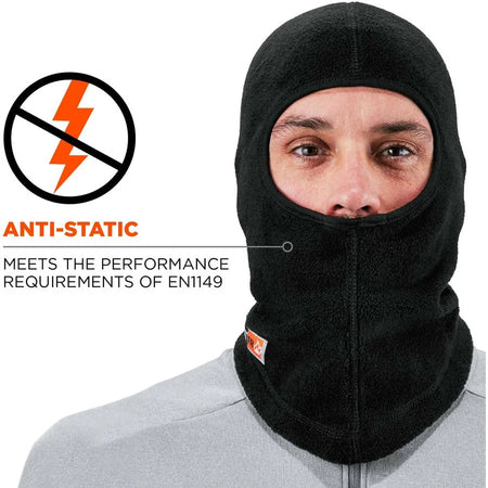Ergodyne N-Ferno 6828 FR Balaclava: Modacrylic Blend Fleece - Multipurpose Masks
