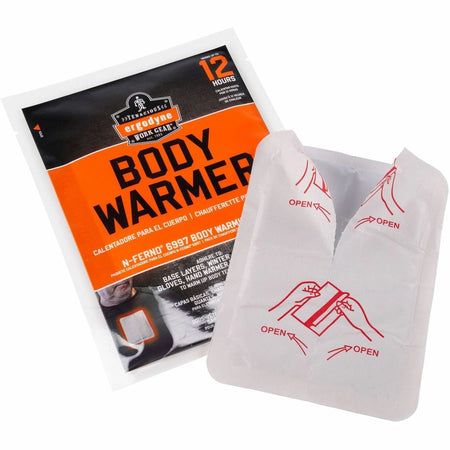 Ergodyne N-Ferno 6997 Body Warmers - White - 1 Pack - Protective Gear