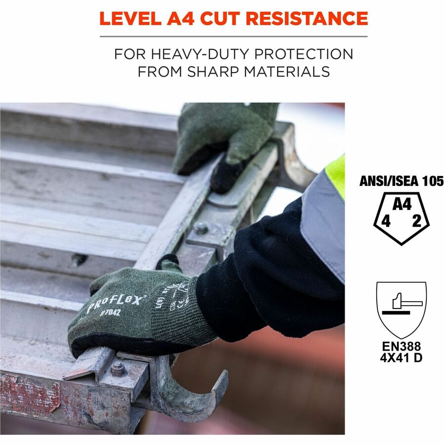 Ergodyne Nitrile-Coated Cut-Resistant Gloves - Alternate-Image2