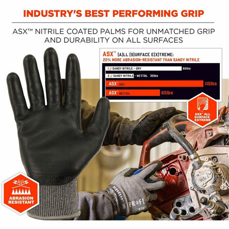 Ergodyne Nitrile-Coated Cut-Resistant Gloves - Alternate-Image3