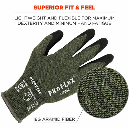 Ergodyne Nitrile-Coated Cut-Resistant Gloves - Alternate-Image4