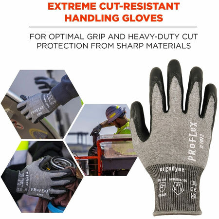 Ergodyne Nitrile-Coated Cut-Resistant Gloves - Alternate-Image1