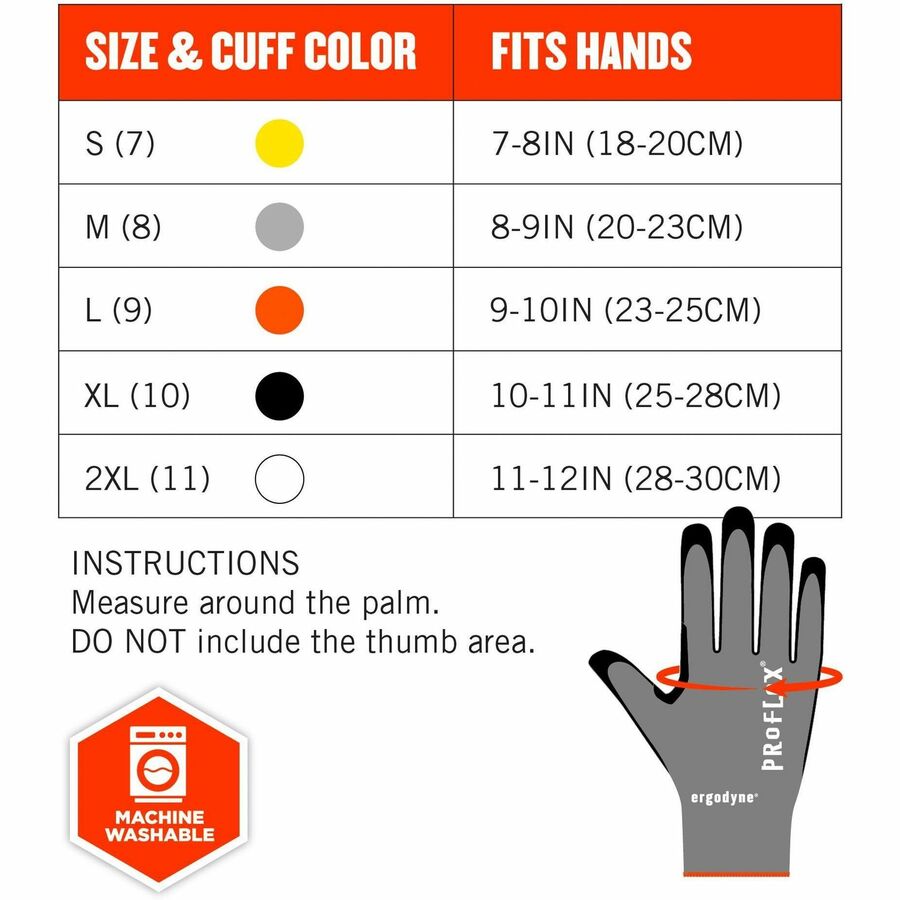 Ergodyne Nitrile-Coated Cut-Resistant Gloves - Alternate-Image5