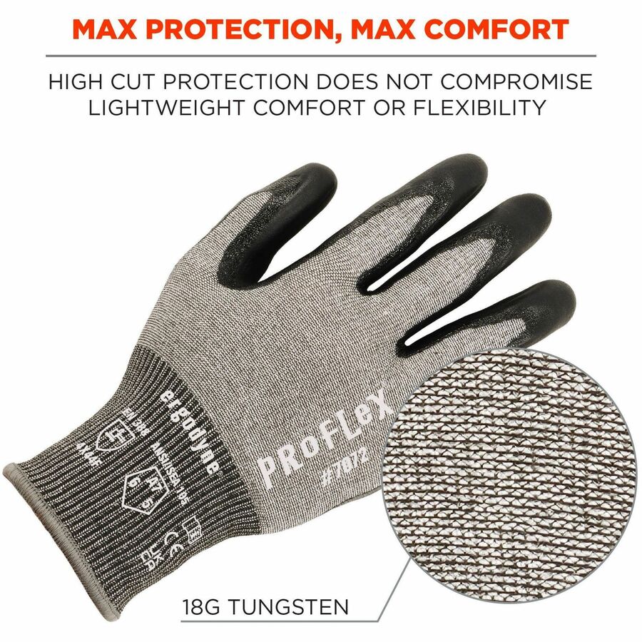 Ergodyne Nitrile-Coated Cut-Resistant Gloves - Alternate-Image4