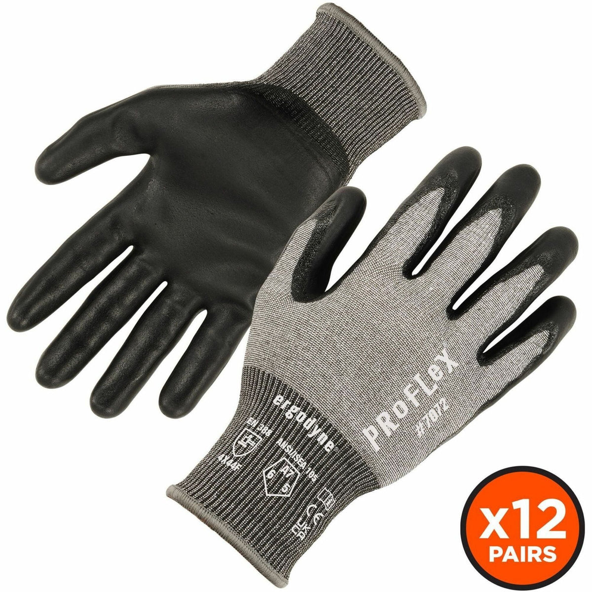 Ergodyne Nitrile-Coated Cut-Resistant Gloves - 2000