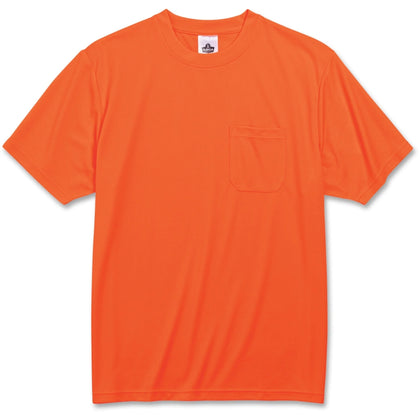 Ergodyne Non-Certified Orange T-Shirt - 2XL: High-Visibility Comfort - Protective Gear