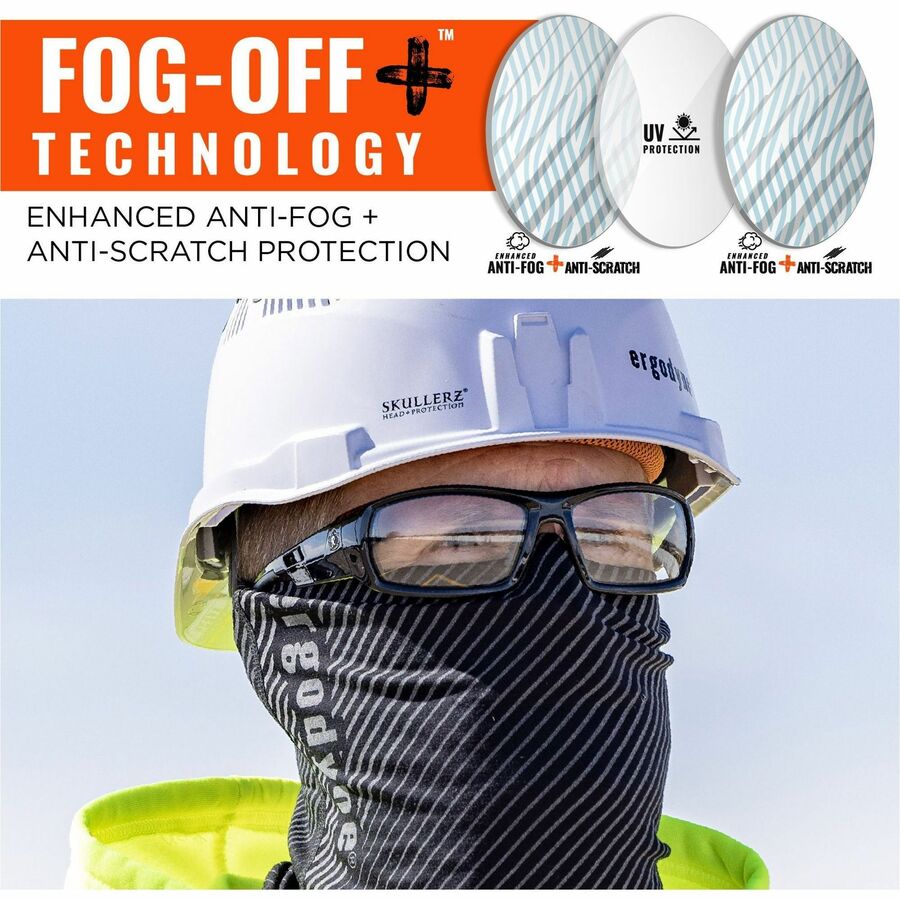 Ergodyne Odin Anti-Scratch/Anti-Fog Safety Glasses - Alternate-Image2
