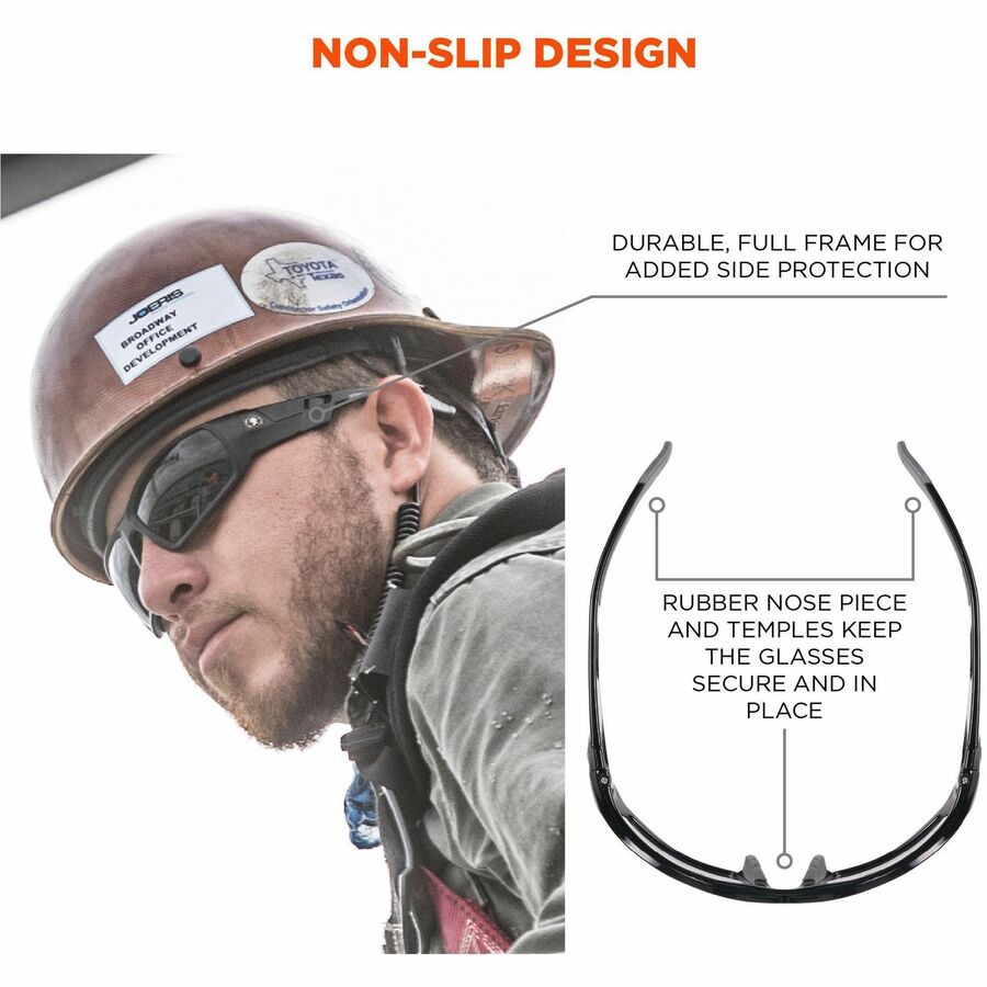 Ergodyne Odin Anti-Scratch/Anti-Fog Safety Glasses - Alternate-Image3