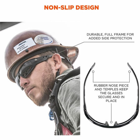 Ergodyne Odin Anti-Scratch/Anti-Fog Safety Glasses - Alternate-Image3