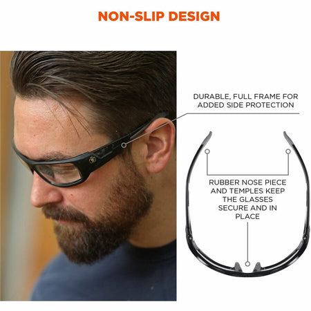 Ergodyne Odin Anti-Scratch/Anti-Fog Safety Glasses - Alternate-Image3