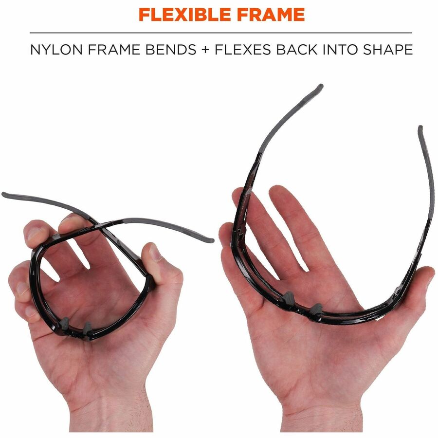 Ergodyne Odin Anti-Scratch/Anti-Fog Safety Glasses - Alternate-Image4