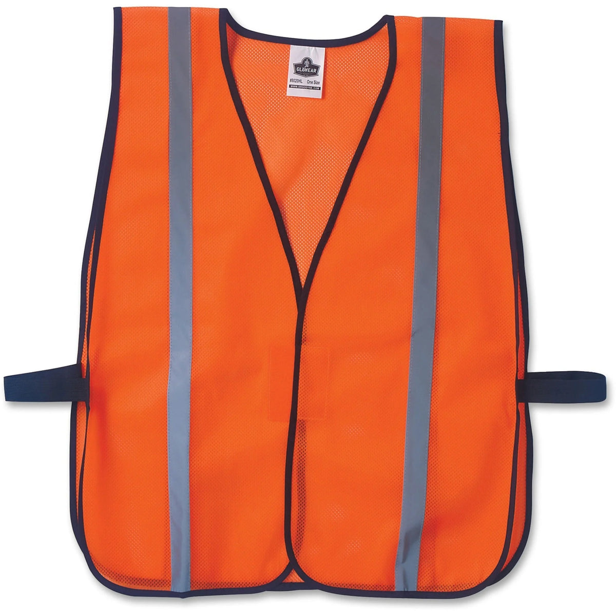 Ergodyne Orange Standard Vest - High Visibility Fabric - Safety Jackets / Vests