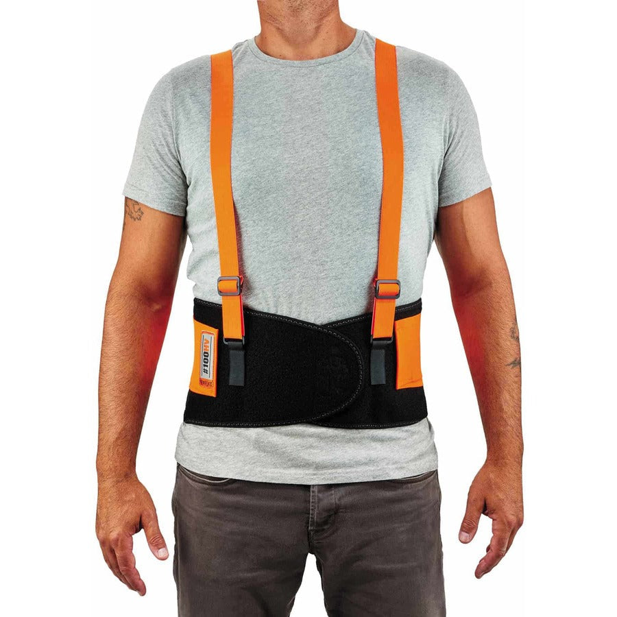 Ergodyne ProFlex 100HV Economy Hi-Vis Back Brace - Alternate-Image1