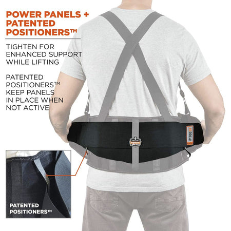 Ergodyne ProFlex 1100SF Spandex Back Support Brace - Alternate-Image4