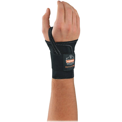Ergodyne ProFlex 4000 Right Wrist Support - 6’’ to 7’’ Waist Size - Black - Supports