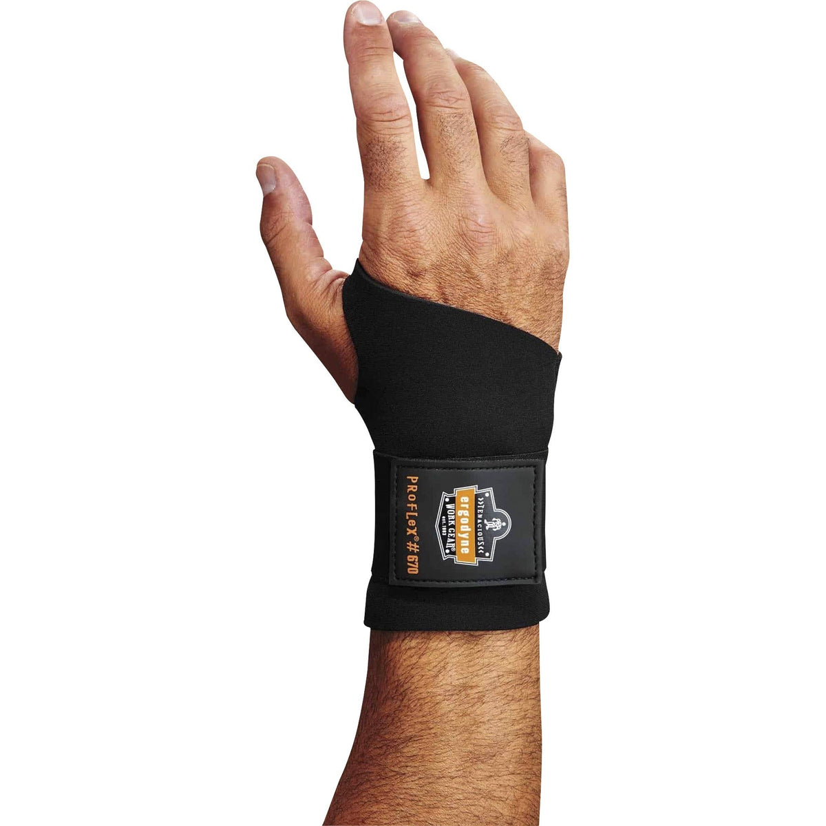 Ergodyne ProFlex 670 Ambidextrous Single Strap Wrist Support - 2000