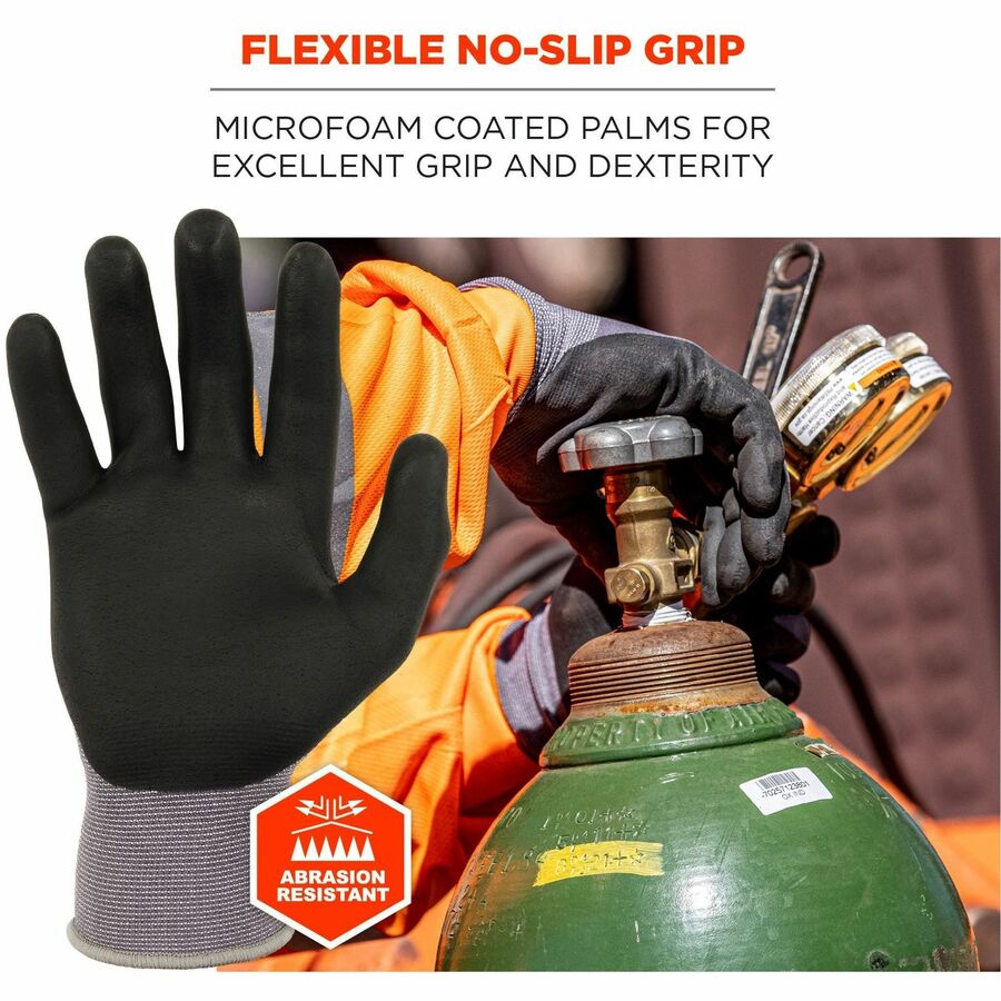 Ergodyne ProFlex 7000 Nitrile-Coated Gloves - Alternate-Image3
