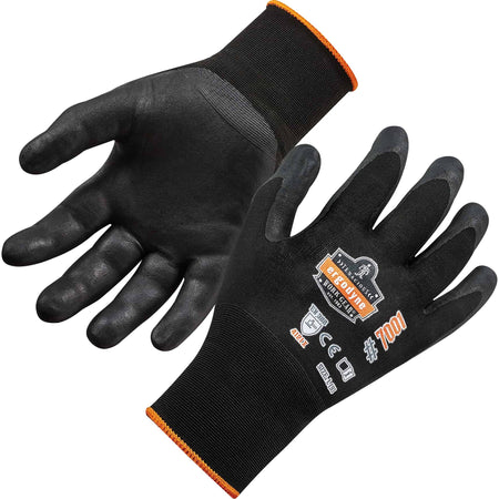 Ergodyne ProFlex 7001 Abrasion-Resistant Nitrile-Coated Gloves - DSX - 2000