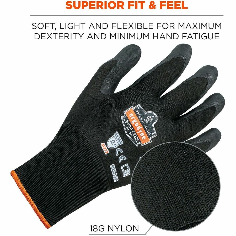Ergodyne ProFlex 7001 Nitrile-Coated Gloves - Alternate-Image4