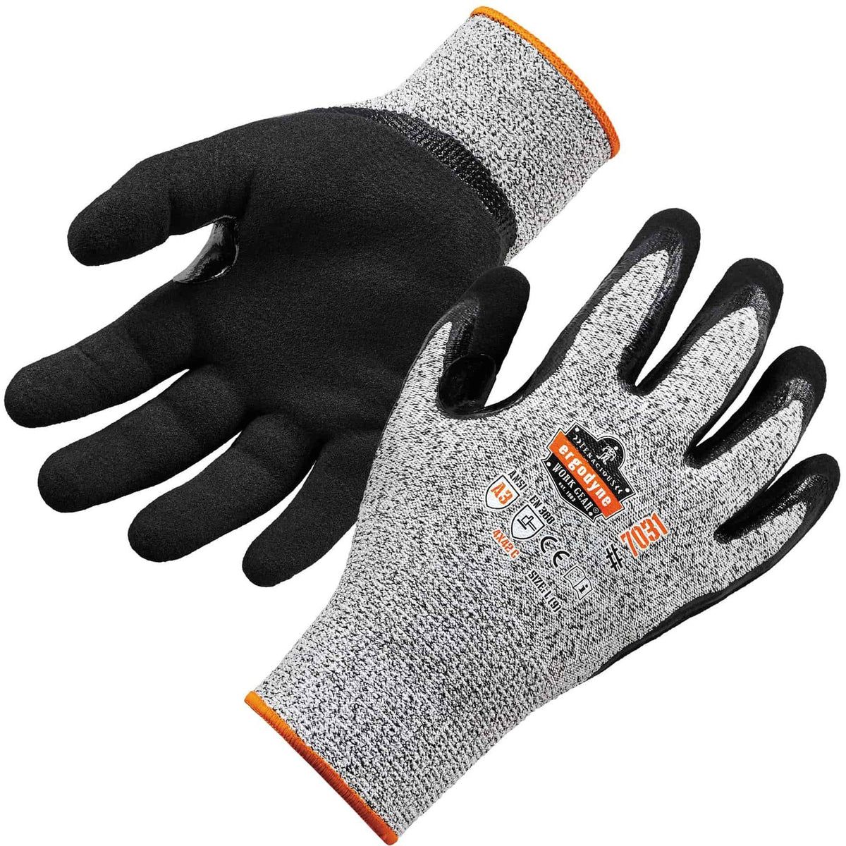 Ergodyne ProFlex 7031 Nitrile-Coated Cut-Resistant Gloves - A3 Level - 2000