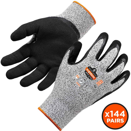 Ergodyne ProFlex 7031 Nitrile-Coated Cut-Resistant Gloves - A3 Level - 2000
