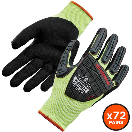 Ergodyne ProFlex 7141 Nitrile-Coated DIR Level 4 Cut-Resistant Gloves - 2000