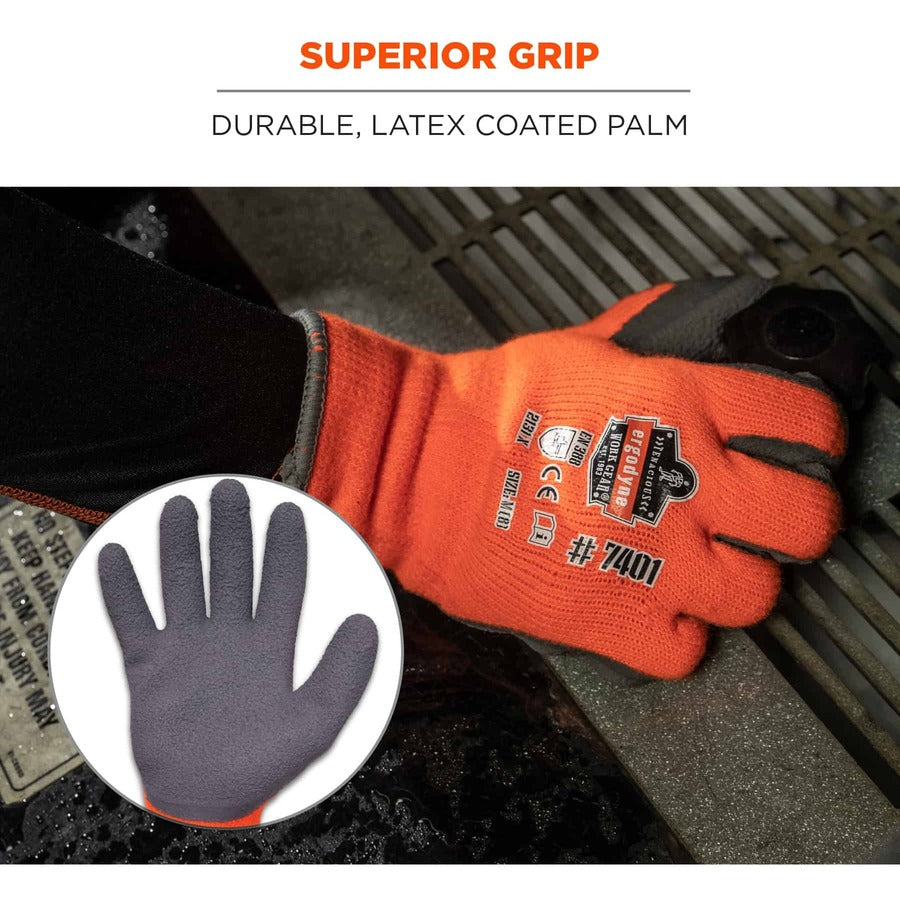 Ergodyne ProFlex 7401 Coated Lightweight Winter Work Gloves - Alternate-Image4