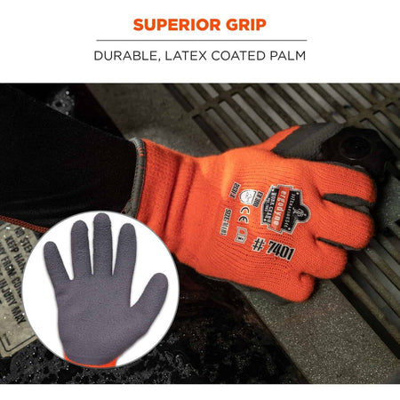 Ergodyne ProFlex 7401 Coated Lightweight Winter Work Gloves - Alternate-Image4