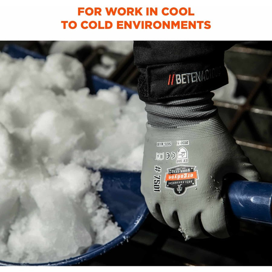 Ergodyne ProFlex 7501 Coated Waterproof Winter Work Gloves - Alternate-Image1