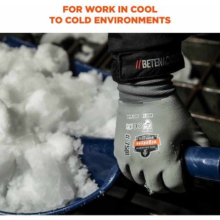 Ergodyne ProFlex 7501 Coated Waterproof Winter Work Gloves - Alternate-Image1