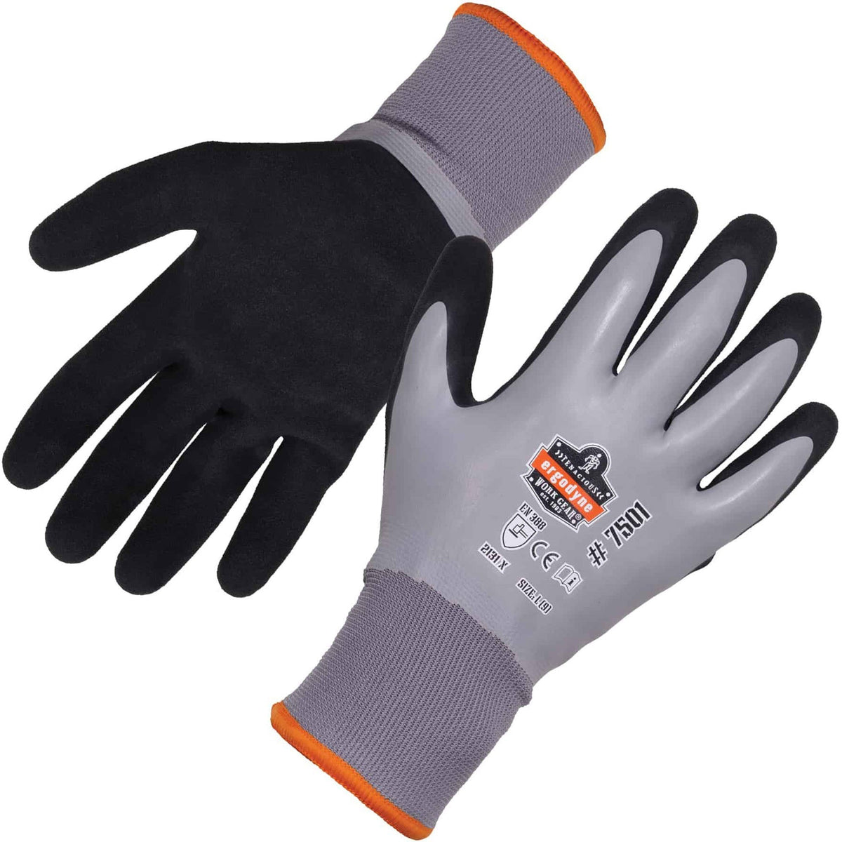 Ergodyne ProFlex 7501 Coated Waterproof Winter Work Gloves - 2000