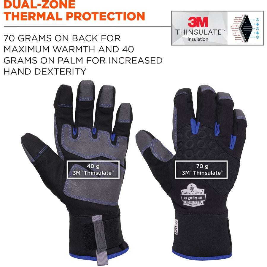 Ergodyne ProFlex 817 Reinforced Thermal Winter Work Gloves - Alternate-Image1
