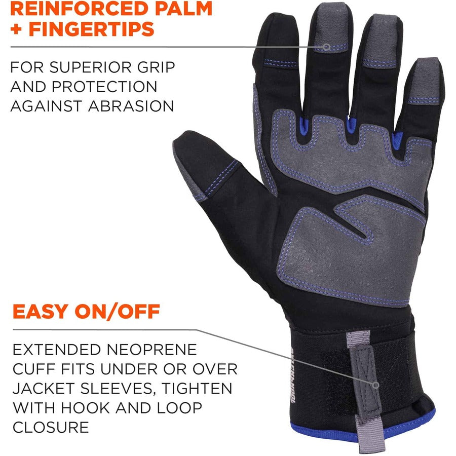 Ergodyne ProFlex 817WP Reinforced Thermal Waterproof Winter Work Gloves - Alternate-Image3