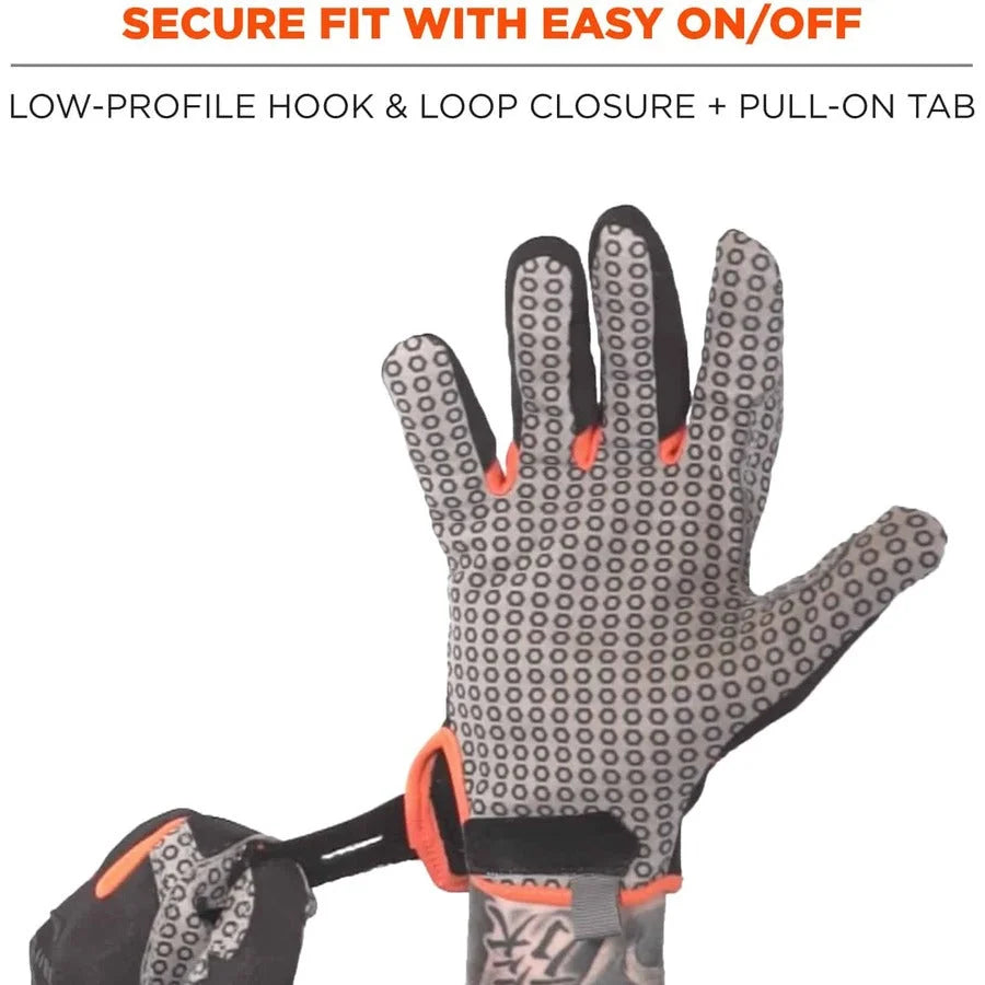 Ergodyne ProFlex 821 Handling Gloves - XL Black - Flexible & Secure Fit - Work
