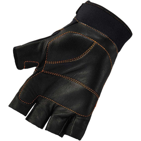 Ergodyne ProFlex 901 Half-Finger Leather Impact Gloves - Alternate-Image2
