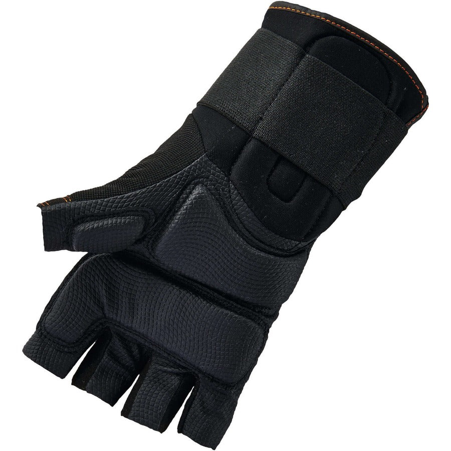 Ergodyne ProFlex 910 Half-Finger Impact Gloves + Wrist Support - Alternate-Image2