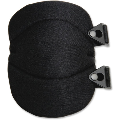 Ergodyne ProFlex Wide Soft Cap Knee Pads - Black - Durable & Abrasion Resistant - Protective Gear